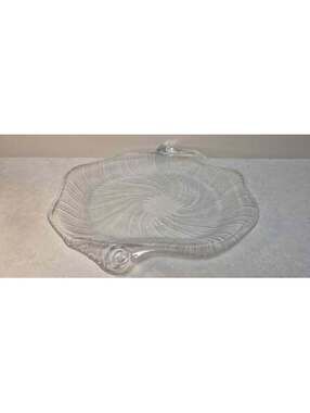 Studio Nova Swirl Glass Serving Plates – Set of 2